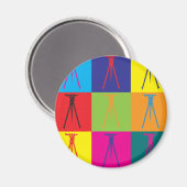 測量技ポップ・アートの術 マグネット (正面/裏面)