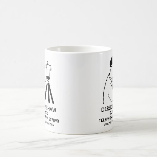 測量用および測量用プロモーションコーヒーマグ コーヒーマグカップ (中央)