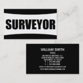 測量用名刺 名刺 (正面/裏面)