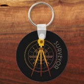 測量用羅針盤 キーホルダー (正面)