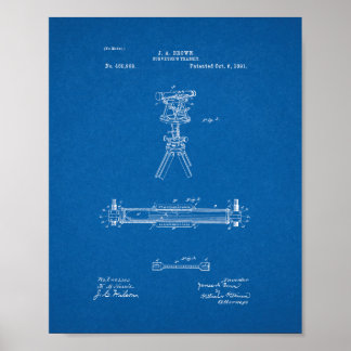 測量用通過特許 – 青写真 ポスター