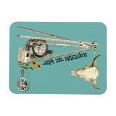 測量西部測量士オールドウェスト マグネット (横)