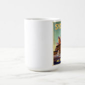 港からのシドニー・オペラハウス コーヒーマグカップ (中央)