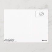 港での市場バイウィッテエマニュエル・デ ポストカード (裏面)