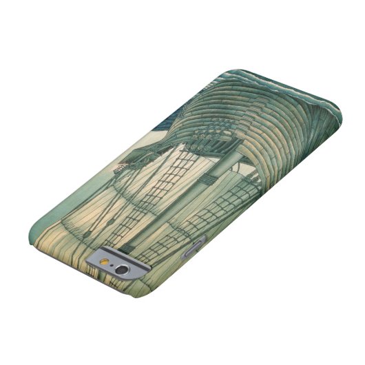 港に停泊する帆船 Case-Mate iPhoneケース (底)