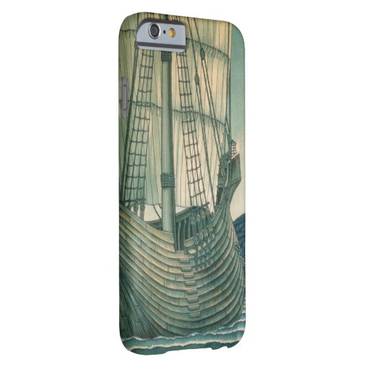 港に停泊する帆船 Case-Mate iPhoneケース (裏面/右)