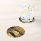 港に買は金が幸せ舟 ペーパーコースター (インサイチュ)