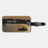 港に買は金が幸せ舟 ラゲッジタグ (裏面横)