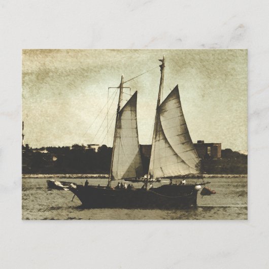 港のはがきに ポストカード (正面)