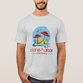 港のニュージャージーの石造りTシャツ Tシャツ