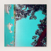 港のボートDrummoyneシドニー旅行 ジグソーパズル (横)