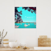 港のボートDrummoyneシドニー旅行 ポスター (キッチン)