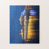 港の反射 ジグソーパズル (縦)