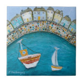 港の家 タイル (正面)