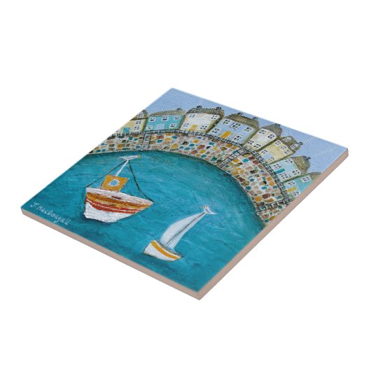 港の家 タイル (側面)