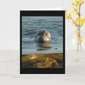 港の封緘グリーティングカード カード (黄色い花)