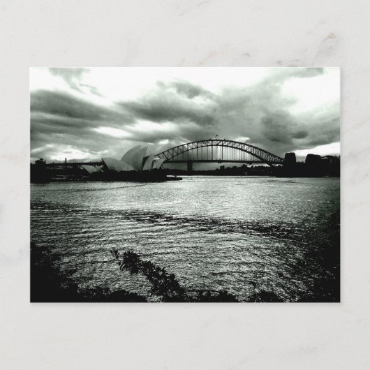 港の明かり ポストカード (正面)