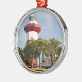 港の町のヒルトンヘッドのクリスマスのオーナメント メタルオーナメント (左)