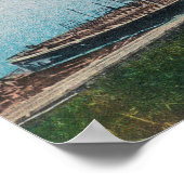 港の船舶の表示AKマイケル ポスター (角)