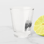 港の船 ショットグラス (左)