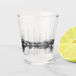 港の船 ショットグラス