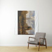 港の風景の忙し見え方 タペストリー (インサイチュ(横))