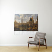 港の風景の忙し見え方 タペストリー (インサイチュ)