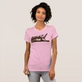 港はRacerbackのタンクトップを伸ばします Tシャツ (正面フル)