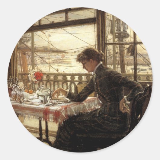 港を望む部屋 ラウンドシール (正面)