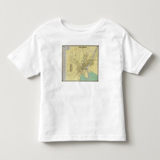 港チェスター、NY トドラーTシャツ (正面)