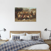 港湾労働者の正午 キャンバスプリント (インサイチュ (寝室))