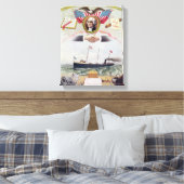 港湾労国際的働者協会 キャンバスプリント (インサイチュ (寝室))