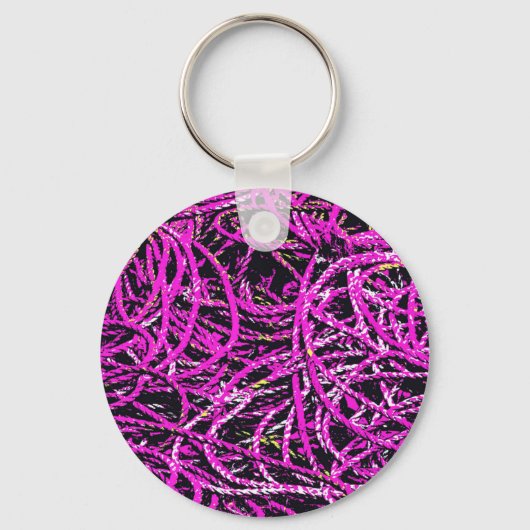 港湾魚釣りロープ キーホルダー (正面)