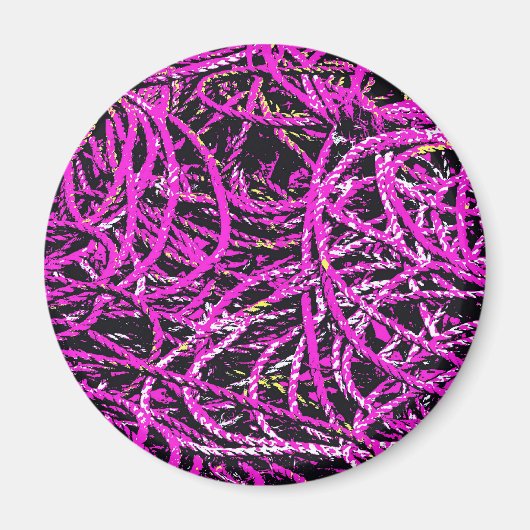 港湾魚釣りロープ マグネット (正面)