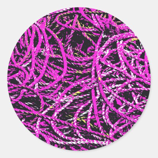 港湾魚釣りロープ ラウンドシール (正面)