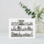 港湾 ポストカード (スタンド正面)