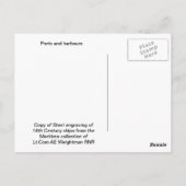 港湾 ポストカード (裏面)