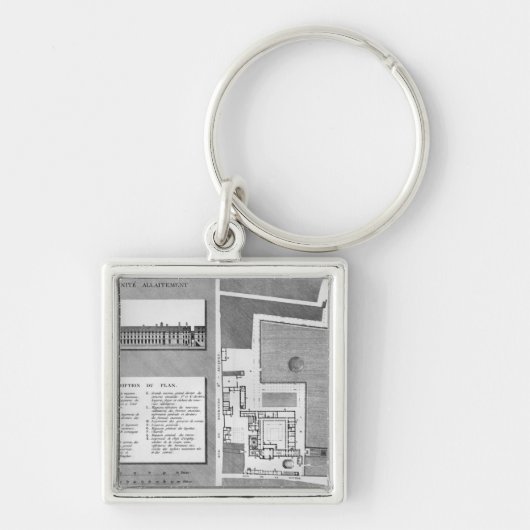 港王室のなMaterniteの計画 キーホルダー (正面)