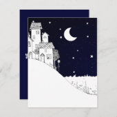 港町 – 招待状&お知らせ 招待状 (正面/裏面)