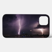 港都市上の稲妻 Case-Mate iPhoneケース (裏面 (横))
