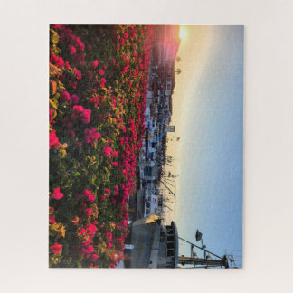 港魚釣り船のパズル ジグソーパズル