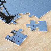 港魚釣り船のパズル ジグソーパズル (側面)