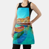 港鮮やか港地中海の港 エプロン (インサイチュ)