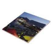 港、南アフリカ共和国のボート タイル (側面)