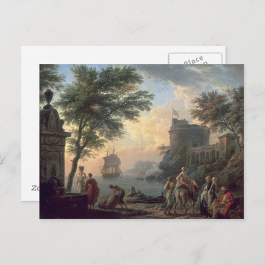 港， 1763 ポストカード (正面/裏面)