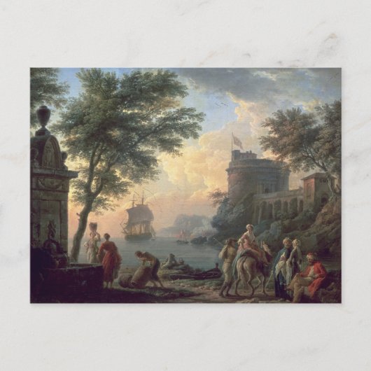 港， 1763 ポストカード (正面)