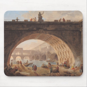 港、c.1760 マウスパッド
