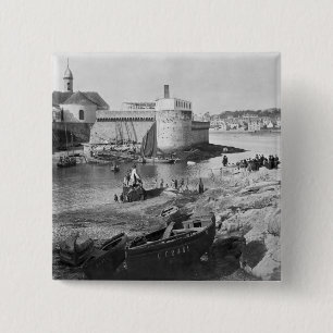 港、Concarneau 缶バッジ