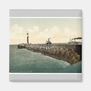 港、Warnemunde、ロストク、Mecklenburg-Schwe マグネット