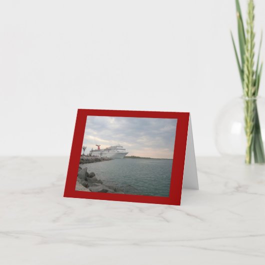 港Canaveralからの航海 カード (正面)